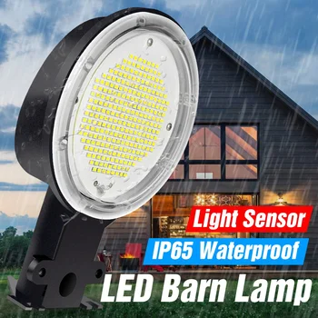 

Barn Light Bulb LED Wall Lamp Floodlights 220V LED Ampoule Smart Sensor Control Waterproof Outdoor Lighting 120W High Brightness