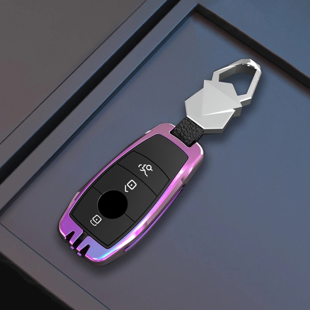 

Zinc Alloy Car Key Cover Case Shell Protective Fob For Mercedes Benz A C E S G GLS Class W177 W205 W213 W222 Maybach Car Styling