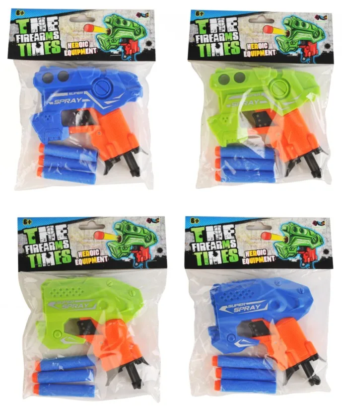 New Mini Soft Bullet Gun Children' s Outdoor Game Toys Suit for Nerf bullets Toy Pistol Gun for Kids Best Gift