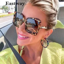 Брендовые дизайнерские роскошные квадратные большие сексуальные женские солнцезащитные очки, пластиковые зеркальные женские солнцезащитные очки для путешествий, UV400