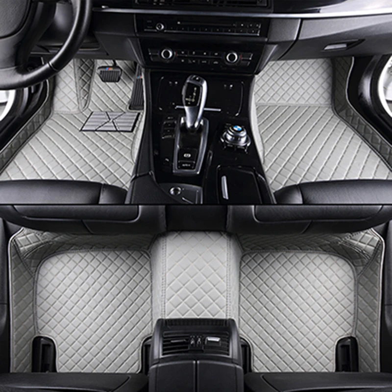 MERCEDES GLA 2014 ON Tailored Carpet Car Floor BLACK MATS WITH GREY EDGING 