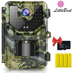 Caméra de chasse et de suivi des sentiers 1080P 16mp, avec grand Angle de 120 °, dernier capteur de mouvement, vue 0.2s, temps de déclenchement, jeu de Trail 