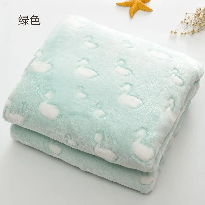 Мягкие удобные теплые и дышащие Детские Одеяло утепленные, фланелевые пеленать мультфильм одеяло постельное белье для новорожденных