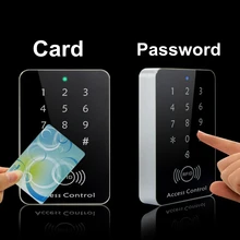 Автономный контроллер доступа RFID Клавиатура управления доступом цифровая панель считыватель карт для системы дверного замка