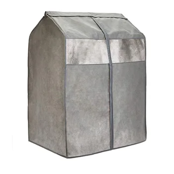 

Thick Nonwoven Fabric Garment Bag Dust Cover Wardrobe Men and Women Formal Wear Clothes Storage Three-dimensional Hanging Bag Du