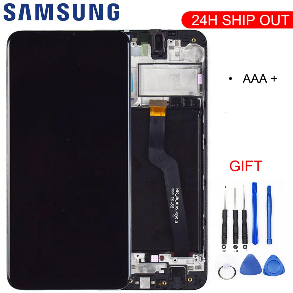 Оригинальный 6 2 ''ЖК-дисплей для SAMSUNG Galaxy M10 2019 дисплей телефона M105F M105G/DS