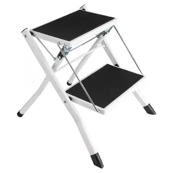 

New Anti- Slip Little Giant 2 Tread Safety Step Ladder 0-120Kg Each layer load Folding Step Stools With Tool Tray