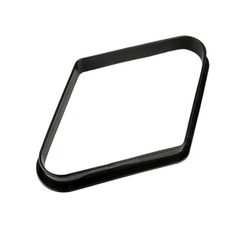 

9 Balls Professional Billiards Triangle Racks Practical Organizing Smooth Durable Pool Table Black Plastic Wear-resistant Sports