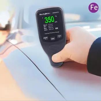 

1Pc Portable Digital Coating Car Paint Thickness Gauge Car Body Paint Tester Detailing Tool Painting Thickness Meter