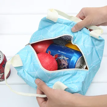 

2020 new Oxford cloth insulation color bento bag portable lunch box bag insulated lunch bag lunch box bag