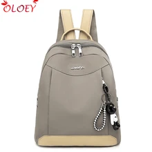 Модный корейский женский рюкзак забавный мишка, кулон школьные сумки для девочек-подростков легкий женский рюкзак для путешествий Mochila Feminina