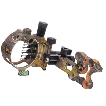 

Archery Recurve Compound Bow 7 Pin Sight Peep Micro Adjustable Shooting Targets