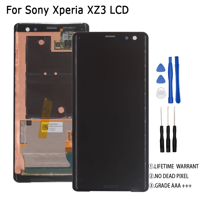 

OLED Original For SONY Xperia XZ3 Display Touch Screen Digitizer For SONY XPERIA XZ 3 LCD Replacement Parts H9493 H8416 H9496