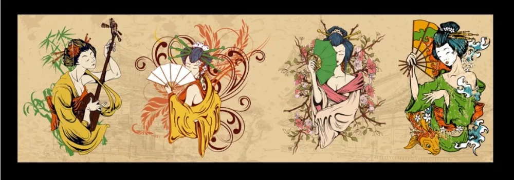 parede japonês restaurante clássico ferramentas fundo papéis decoração da sua casa