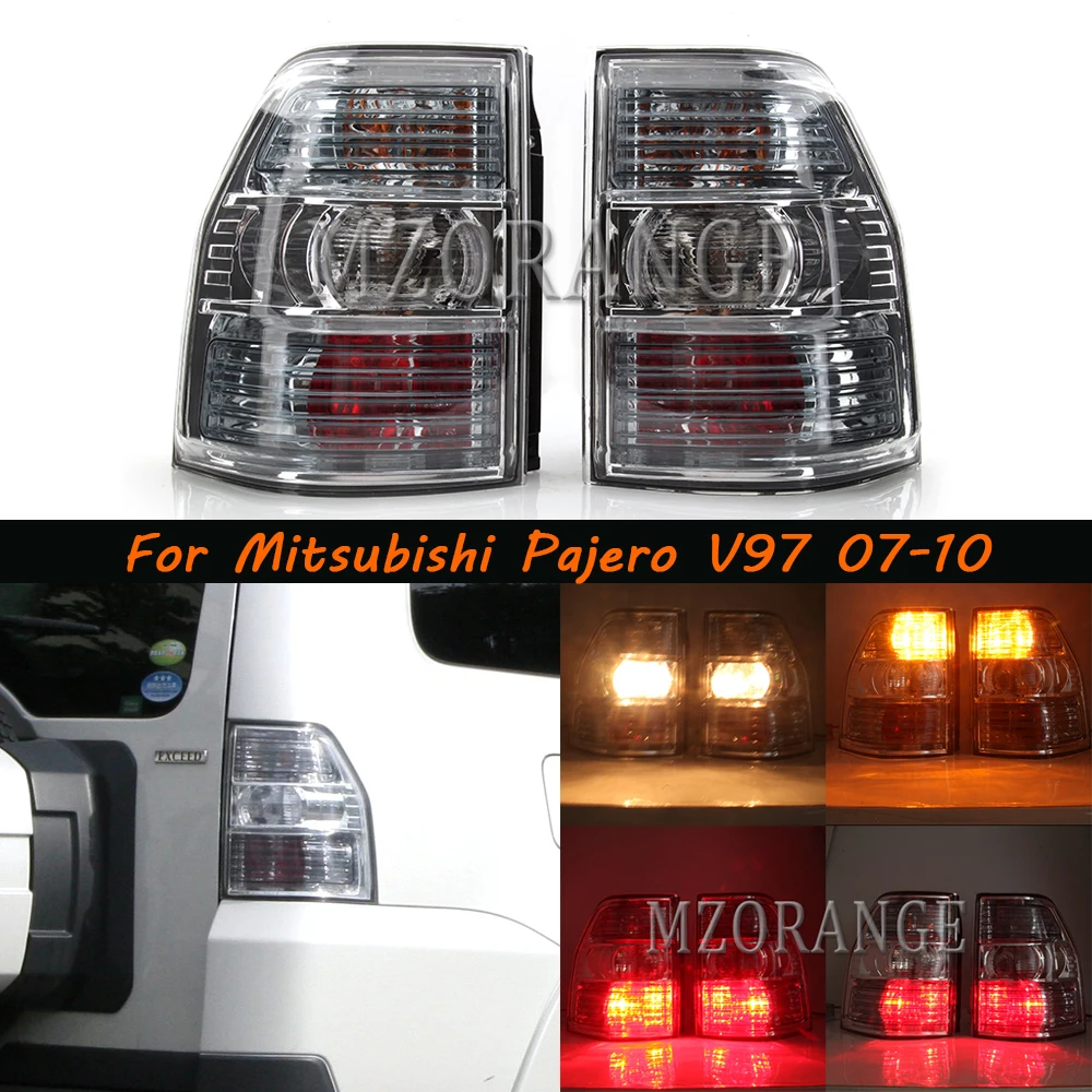 Задний фонарь для Mitsubishi Pajero V93 V97 2007 2008 2009 2010 задний стоп-сигнал s противотуманная
