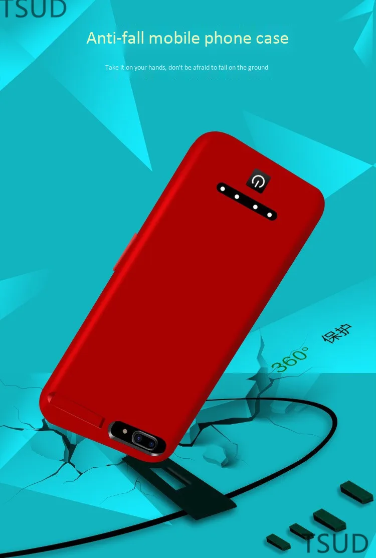7200mah зарядное устройство высокой мощности чехол для iphone 6 6s 7 8 plus портативная беспроводная зарядка для iphone 6 6s 7 8 plus 2 в 1