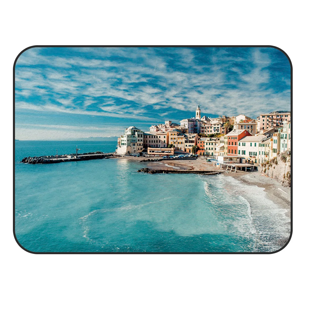 CHARMHOME Мягкий Коврик Противоскользящий коврик итальянский рыболовный деревенский пляжный морской ковер для гостиной коврик для домашнего декора