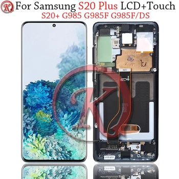 

6.7'' For Samsung Galaxy S20 PLUS LCD Display G985 G985F G985F/DS LCD with Frame Touch Screen Digitizer For Samsung S20+ LCD