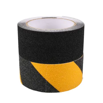 

Black Yellow PVC Floor Bathroom Swimming Pool Corridor Non-slip Warning Tapes