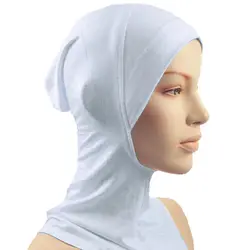 Многоцветная горлышко мусульманский шарф, шляпа, шапка женская девушка