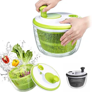 

Fruits Vegetable Dehydrator Dryer Baskets Salad Spinner Colander Fruit Wash Clean Basket Storage Drying Cleaner Dining Kitchen