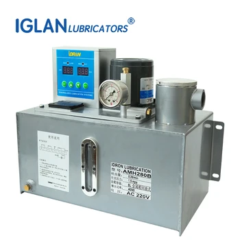 

IGLAN AMH1 Oil Circulation Timer Control Electric Lubrication Pump Oil Lubricator Oiler 110V 220V 12V 24V for Centralized System