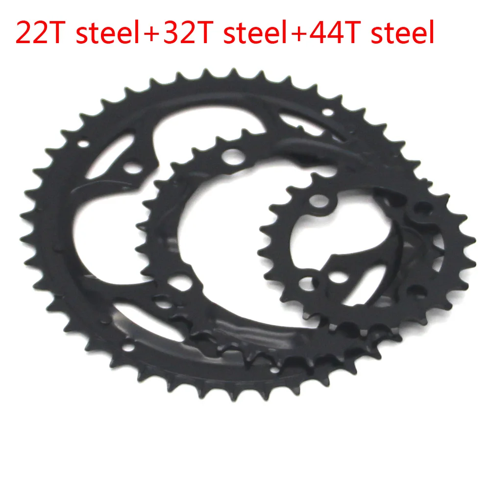 MTB кольцо цепи велосипеда цепь для SHIMANO SRAM Универсальный шатун 22 T/24 T/26 T/32 T/38 T/42 T/44 T 104BCD 64BCD велосипедная звездочка