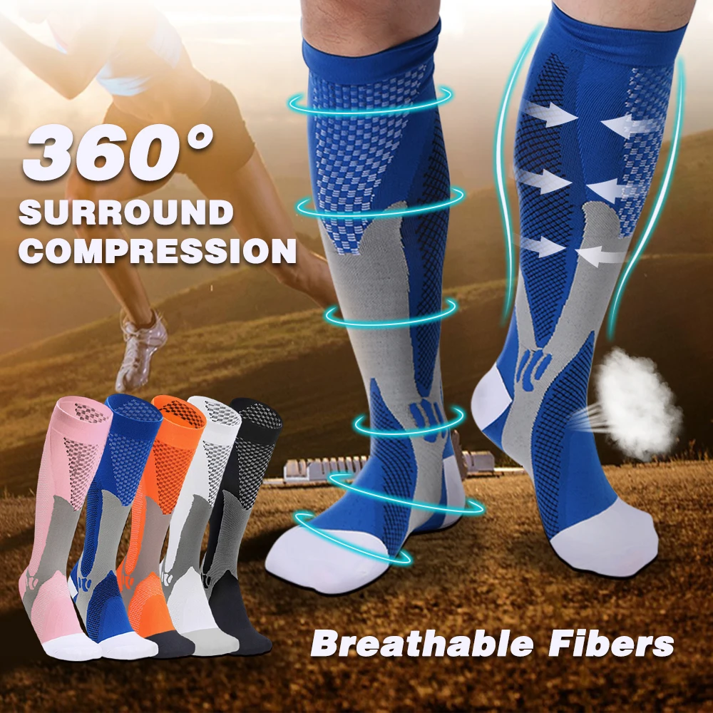 1 пара спортивных носков, футбольные дышащие гольфы для верховой езды, носки для бега, спортивные носки для марафона, спортивные носки для фитнеса, унисекс