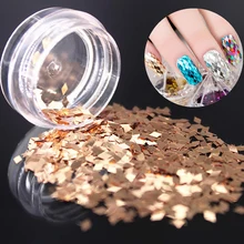 1 caixa de ouro losango gel polonês conjunto tudo para manicure semi permanente vernis topo casaco uv led gel verniz unha arte gel polonês(China)