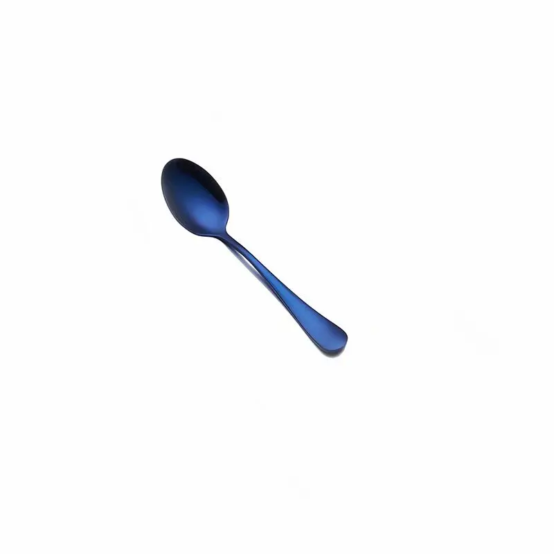 tea spoon Spklifey Cutlery Stainless Steel Cutlery Fork Spoon Knife Set Tableware Dinnerware Set Knife Fork Spoon Wedding Silverware Set - Цвет: tea spoon