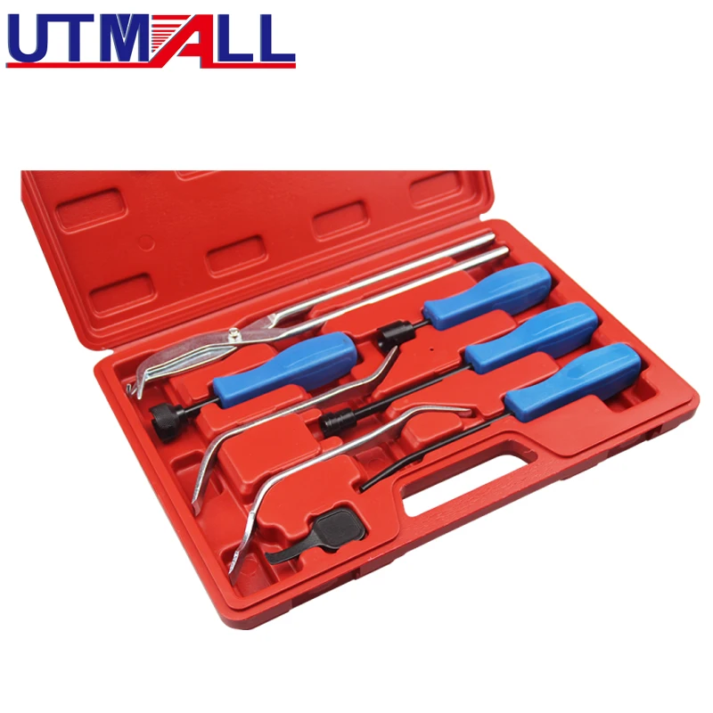  8pcs Car Auto Drum Brake Adjusting Tool Set Spoon Wrench Adjuster Kit