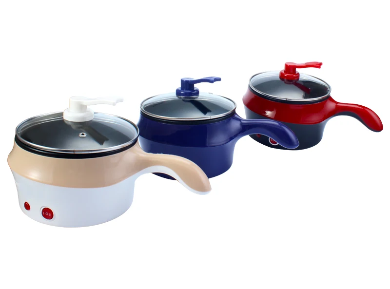 DMWD Multifunctional Electric Cooker Hotpot Mini Non-stick Food Noodle Cooking Skillet Egg Steamer Soup Heater Pot Frying Pan EU