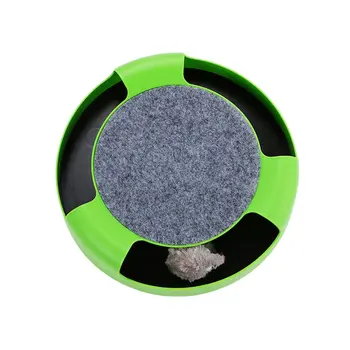 

New Cat Play Board Puzzle Cat Scratch Board Bring Your Own Mouse Pet Toy