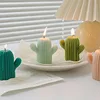 1pc Cactus Candle Romantic Cute Soy Wax Aromatherapy Small Scented Relaxing Birthday Wedding Party Gift Home Decor 5