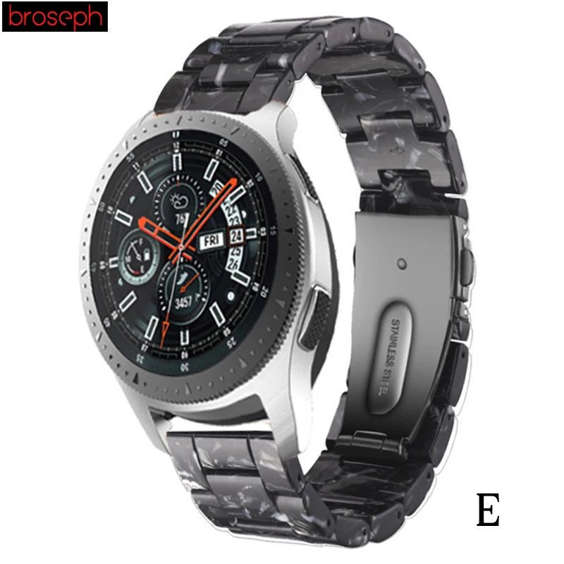 Быстросъемный резиновый ремешок Bip Amazfit 20 мм 22 мм ремешок для часов для samsung gear S2 S3 Galaxy Watch 42 мм браслет на пояс - Цвет ремешка: E