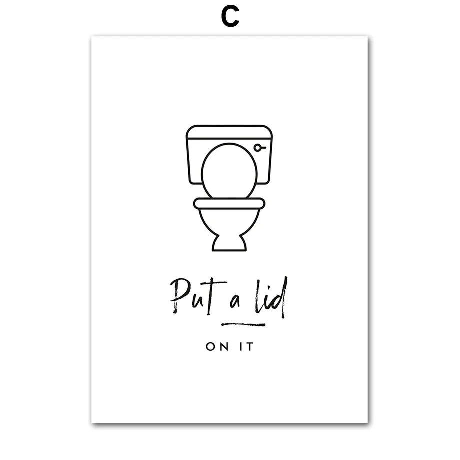 Toilet-Paper-Brush-Teeth-Toilet-Wall-Art-Canvas-Painting-Nordic-Posters-And-Prints-Wall-Pictures-For (5)