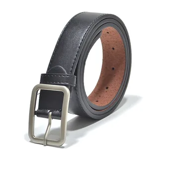 

Best Selling New Wide Waistband Women's All-match Faux Leather Matte Pin Buckle Belt Fashion Casual Waistband