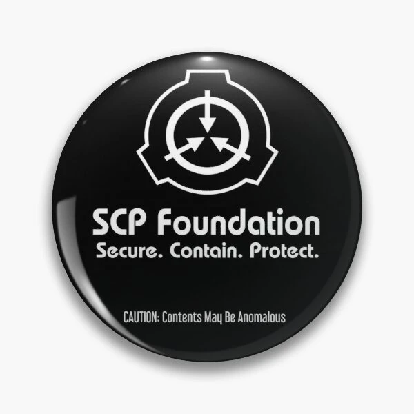 SCP-Secure, Contain, Protect - Foundation Themed Enamel Pins by