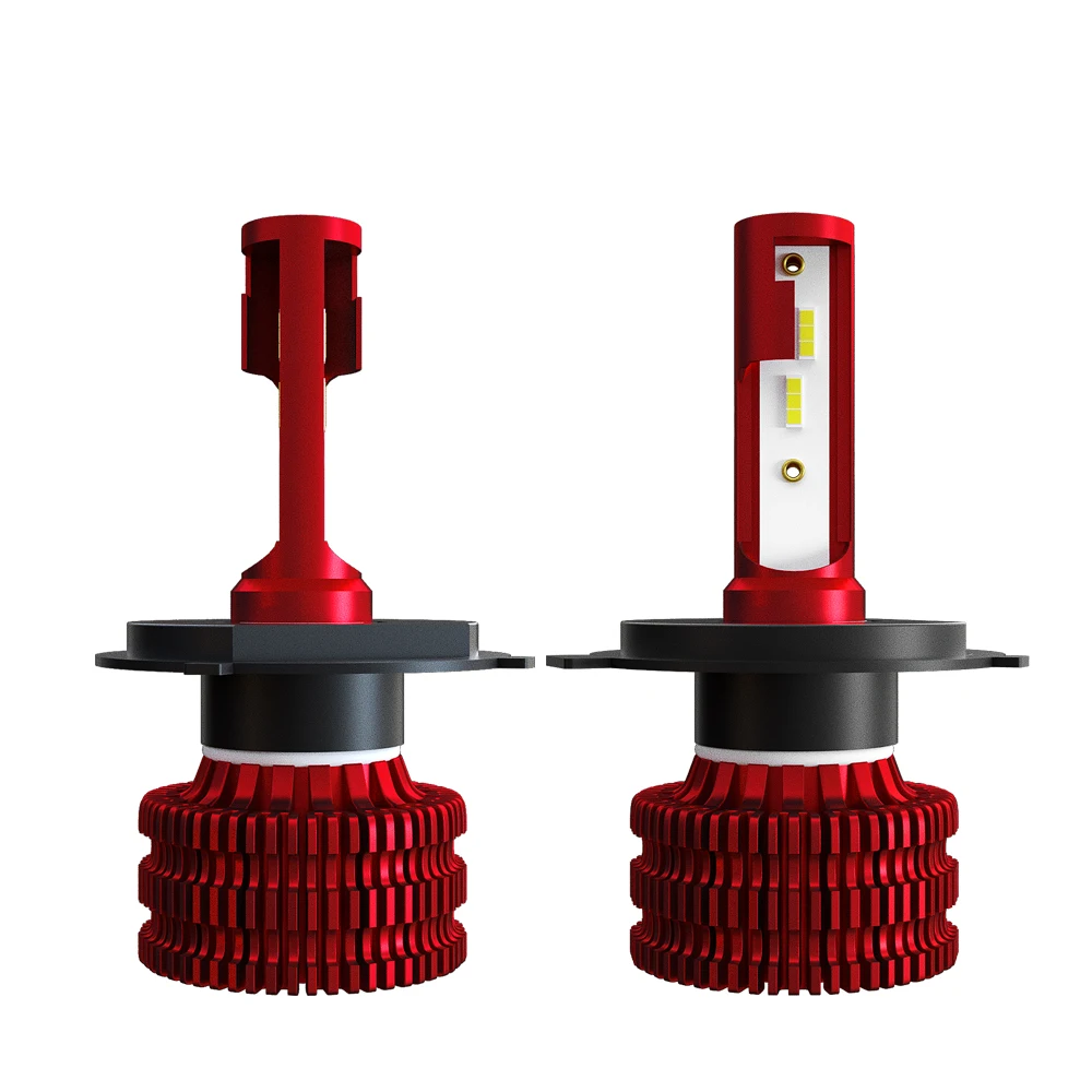 2pcs Car H7 Led Headlight 9005 9006 H1 H4 H7 H8 H9 H11 CSP Chip LED Headlamp Car Styling Bulbs