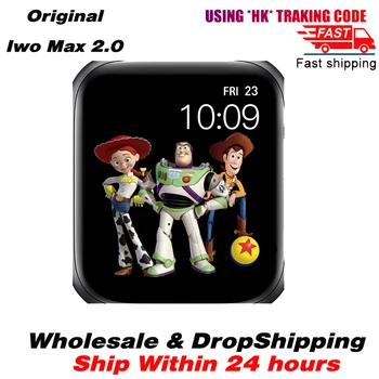 

IWO MAX 2.0 Smart Watch Bluetooth Call Personize Photo Smartwatch GPSTrack IP67 Waterproof Strap Change PK IWO12 W26 Sport Band