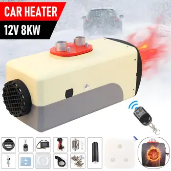 

Car Heater 8000W 12V Air Diesels Heater Parking Heater with Remote Control LCD Monitor for RV Motorhome Trailer Trucks Boats
