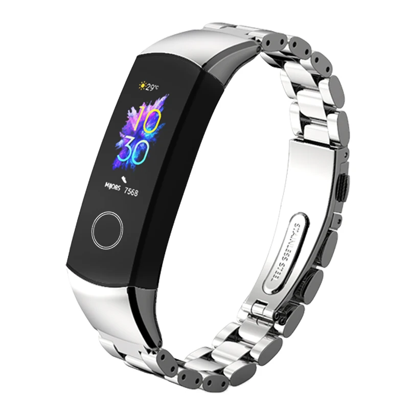 Wrist Band Replacement For Honor Band 5 5i 4 3 Huawei Band 4 nfc Metal Watchband