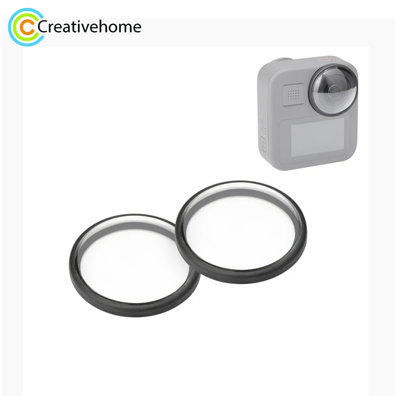 2 Pcs Puluz Acrilico Lente Di Protezione Della Copertura Per Gopro Max Non Includere Macchina Fotografica