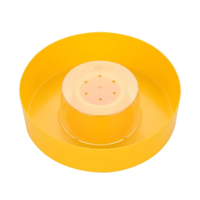 Méhészeti Korong Sárga Méh Műanyag Megfelelő Vízi Adagoló Kerek Kaptár Felső Méhkas Ivás Táplálék -Takarmány Méhész Apikultúra Szerszám - Image 4