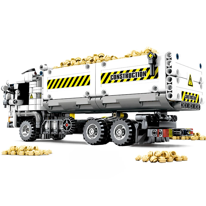 Preise NEUE 799 stücke Technik Engineering Lkw Bausteine Kompatibel Legoes Fahrzeug Auto Steine Pädagogisches DIY Spielzeug für Kinder Jungen