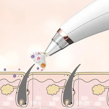 

Blackhead Remover Nose Zone T Pore Vacuum Acne Pimple Removal Vacuum Suction Tool Diamond Dermabrasion Machine Face Clean