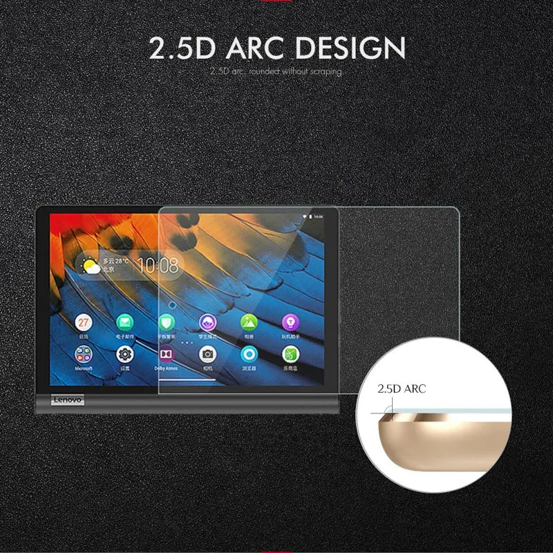 Закаленное стекло Kardeem для lenovo Yoga Smart Tab 5 YT-X705 YT-X705F 10,1 дюймов, Защитное стекло для экрана планшета