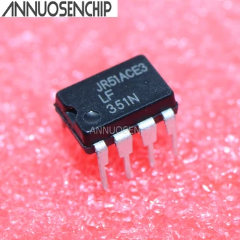 

Free shipping 50pcs LF351 LF351N High Speed Wide Bandwith J-FET Op Amp NEW