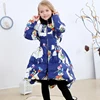 Russian Winter Jackets 2022 New Kids Down Jacket for girl Warm Down Parka Children Long Jacket Girls Clothes 10 12 year ► Photo 3/6