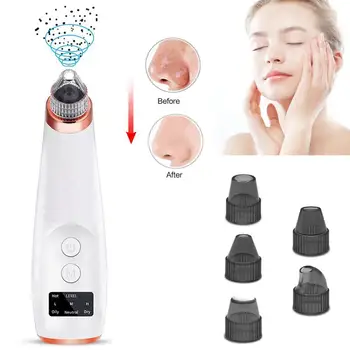 

Suction Blackhead Remover Vacuum Nose Cleaner With Hot Compress Beauty Acne Removal Tools Face Deep Pore Cleaner Skin Care Tools